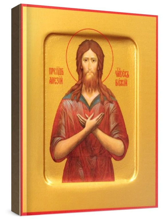 Алексий, человек Божий (рукописная икона)