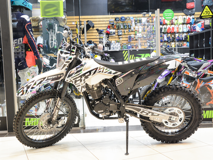 Мотоцикл BRZ X5 LITE 172FMM 250cc WHITE 21/18