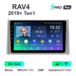 Teyes SPRO Plus 10,2"для Toyota RAV4 2019+ (тип1)