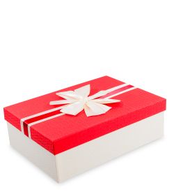 WF-20/3-A Коробка «Прямоугольник» цв.бел./красн.