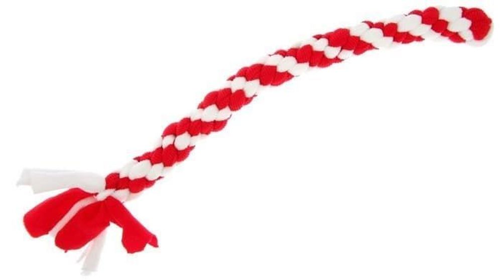 Игрушка жевательная для собак Bubble Gum Жгут Красный GoSi без уп., sh-08046