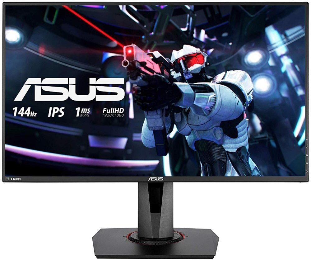 Монитор Asus 27;; VG279Q 1920x1080 IPS LED 144Гц 1ms DVI HDMI DisplayPort
