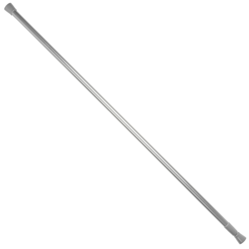 Карниз для шторы в ванную тм VETTA, 140-260 см, алюминий, серебристый