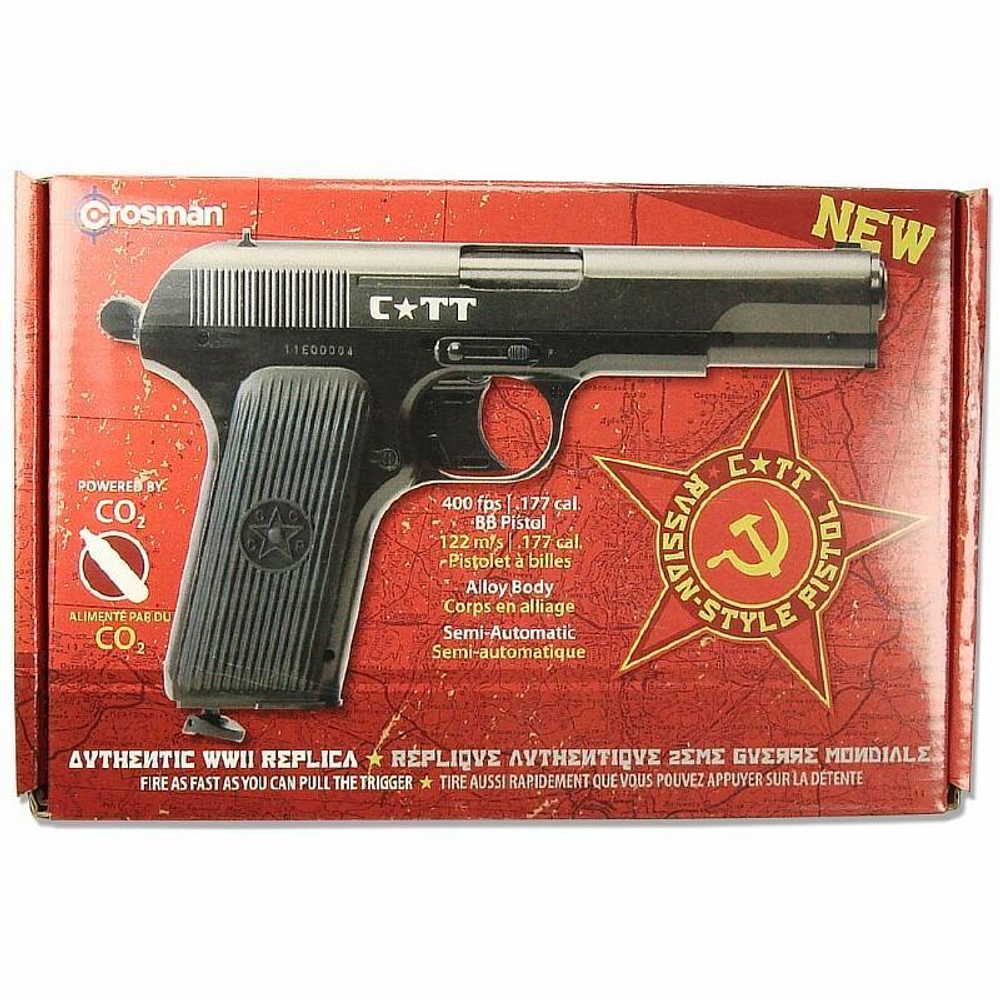 Пистолет пневматический Crosman C-TT кал. 4,5 мм