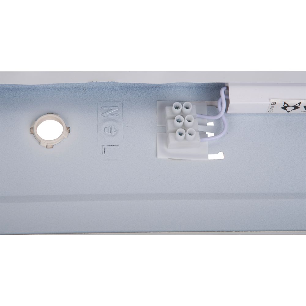 ULP-Q105 18120-45W-4000K WHITE M3 Светильник светодиодный потолочный универсальный. Белый свет 4000K. Рассеиватель призма. Встроенный и-п. Корпус белый. ТМ Volpe