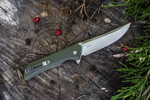 Нож Ruike Hussar P121 зеленый, P121-G