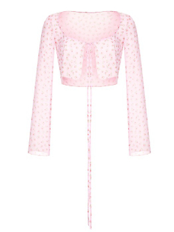 Накидка Spring розовая