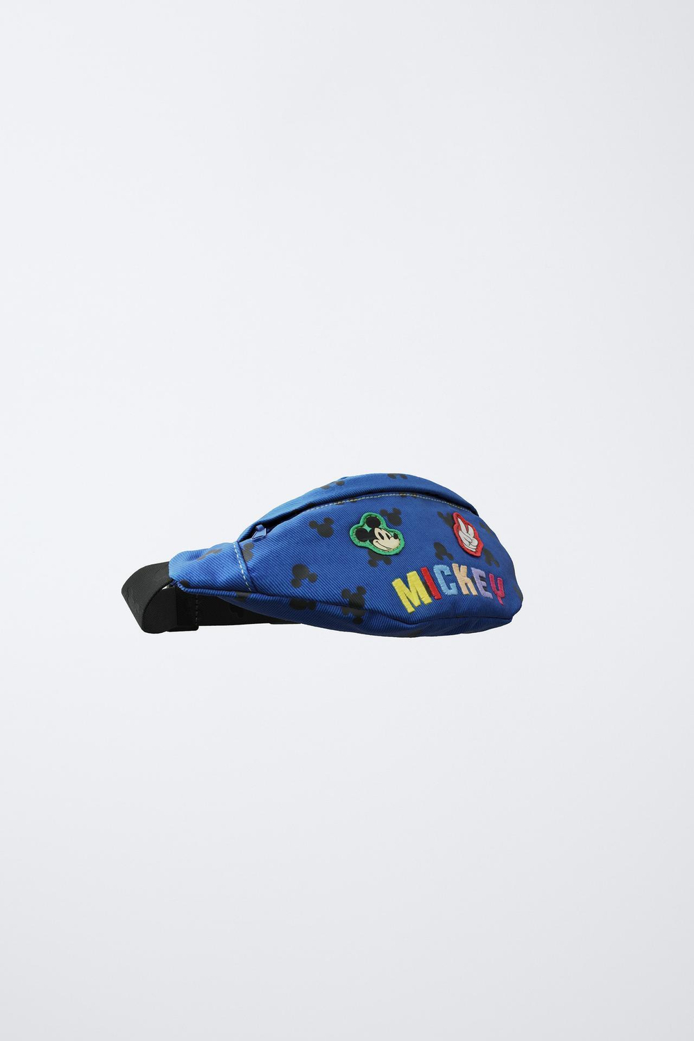 ZARA ПОЯСНАЯ СУМКА MICKEY MOUSE © DISNEY, СИНИЙ