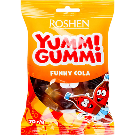 Мармелад Yumm! Gummi Funny Cola 70 гр