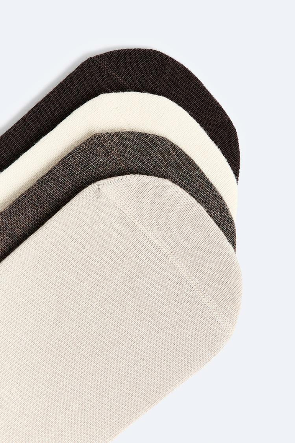 ZARA 4 УПАКОВКИ НОСКОВ БЕЗ ПОКАЗА, РАЗНОЦВЕТНЫЙ