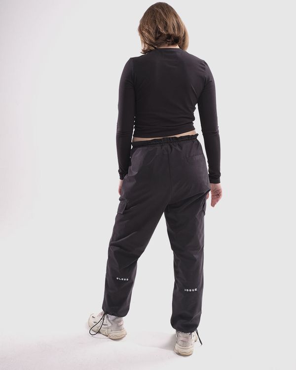 Лонгслив Shadow черный - фото 5