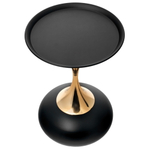 Кофейный столик Angel 40x55см, чёрный, металл