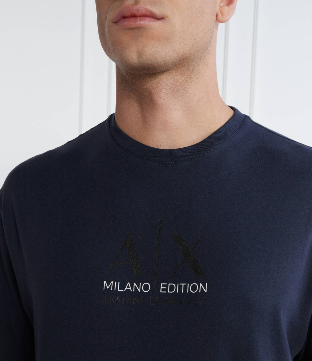 Футболка Armani Exchange - темно-синий(3DZTAB ZJ3VZ)