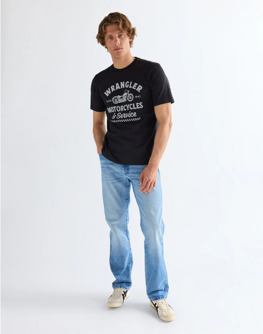 Футболка мужская WRANGLER AMERICANA TEE BLACK