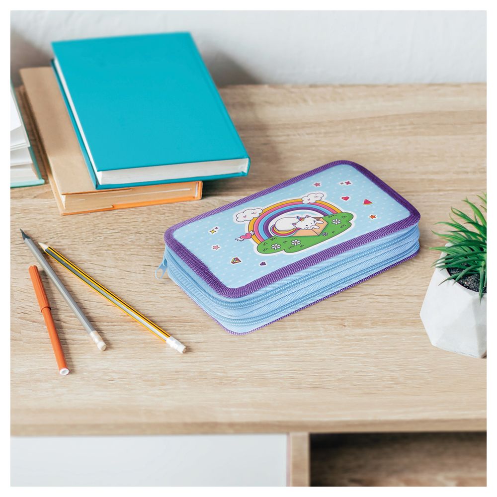 Пенал 2 отделения, 190*110 ArtSpace "Rainbow", ткань
