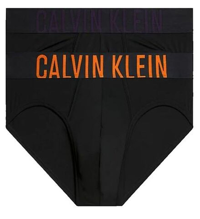 Мужские спортивные боксеры Calvin Klein Intense Power Hip Brief Slip 2P - b-carrot/mysterioso logos