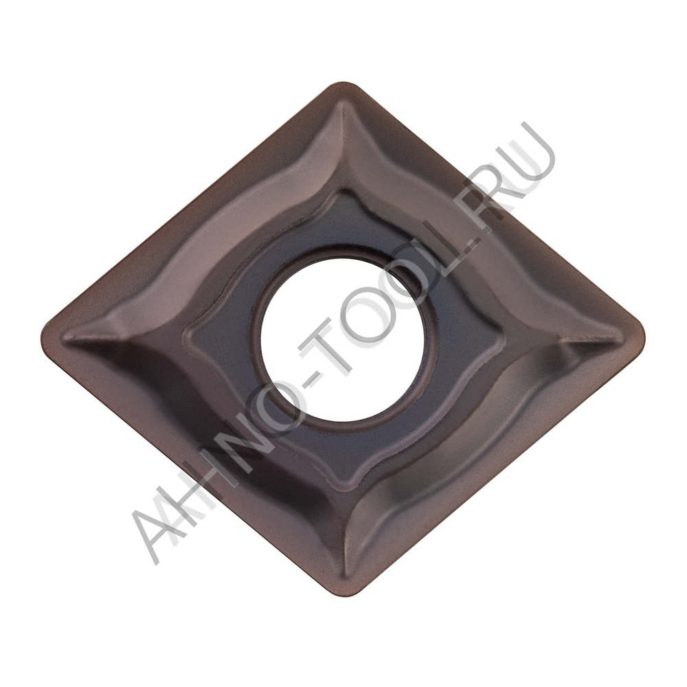 Пластина твердосплавная ISO CNMG120408-MFA APM20B AHNO по жаропроч. и нерж.стали, получистовая