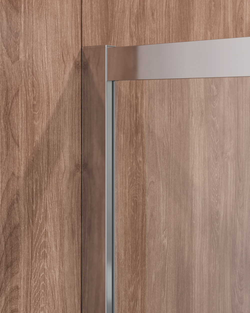 Душевой уголок Cezares MOLVENO-A-2-100-C-Cr-IV, 100х100х195, профиль хром, стекло прозрачное