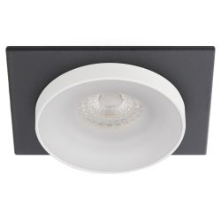 Светильник встраиваемый декоративный ЭРА DK96 BK под лампу MR16 GU5.3 черный