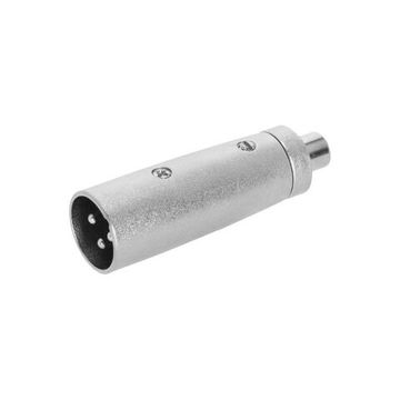 Adam Hall K4ARF2XM3 - адаптер RCA (F) - XLR (M), металлический