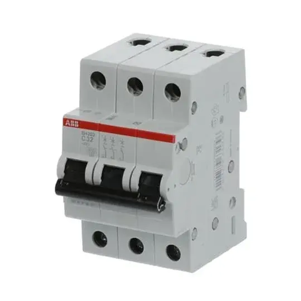 Автоматический выключатель ABB SH203 32A 6kA 3P тип С 2CDS213001R0324