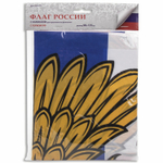 Флаг России 90х135 см с гербом РФ BRAUBERG/STAFF 5501 (3 штуки в упаковке)