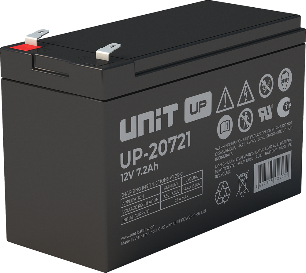 Аккумулятор UNIT UP-20721