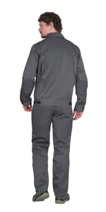 Костюм СИРИУС-ФАВОРИТ куртка, брюки т.серый со св.серым