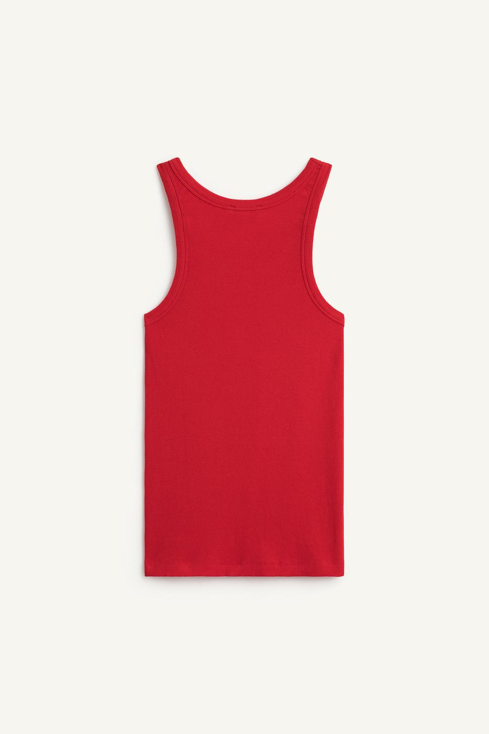 ZARA ТОП БЕЗ РУКАВОВ, КРАСНЫЙ