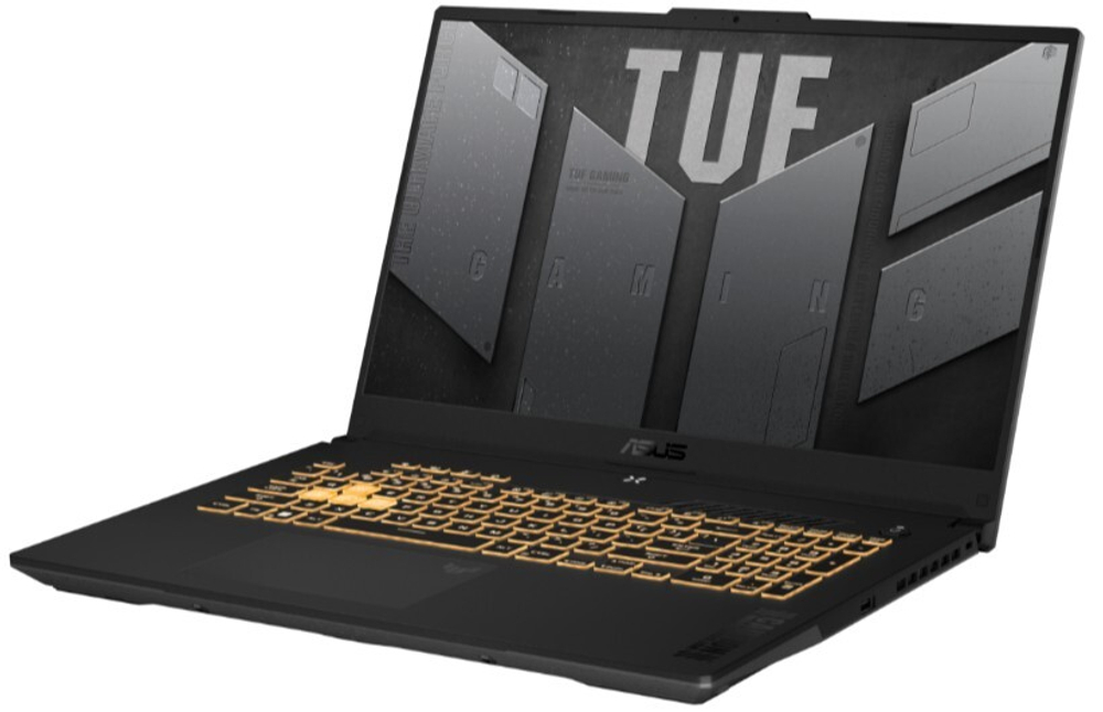 Ноутбук  ASUS TUF F17 FX707VI-HX106 17.3 ", Core i7, 16 Гб RAM, 1 Тб SSD, GeForce RTX 4070, Серый