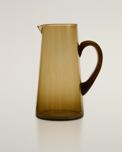 Zara Home кувшин из стекла, цвет разноцветный, 22 см