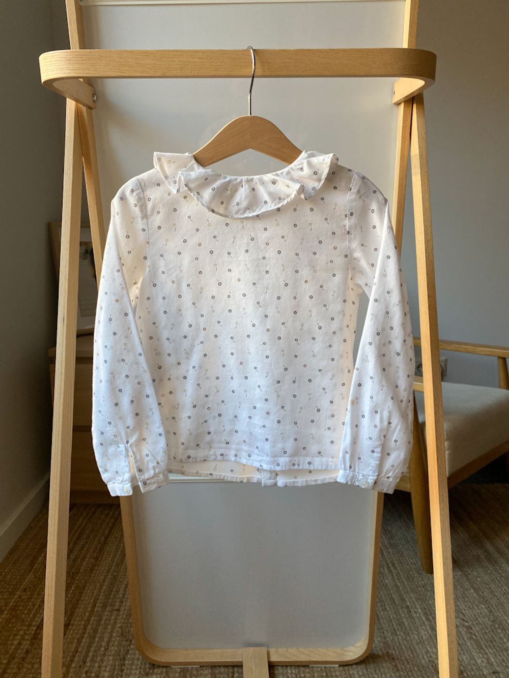 Хлопковая блузка Jacadi, 110