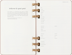 Еженедельник Moleskine SPIRAL (DHSPP2912MWH3) 130х210мм, цвет кофейный