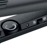 Выпрямитель волос 25x89мм с радужным антистатическим покрытием Gamma Piu Rainbow Black