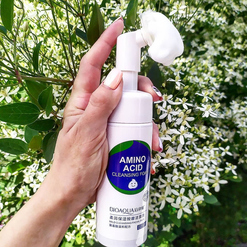 Массажная пенка для умывания с аминокислотами, 150мл