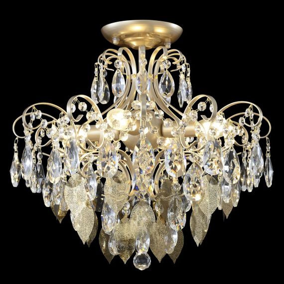 Потолочная люстра Crystal Lux Esmiralda PL4 Gold