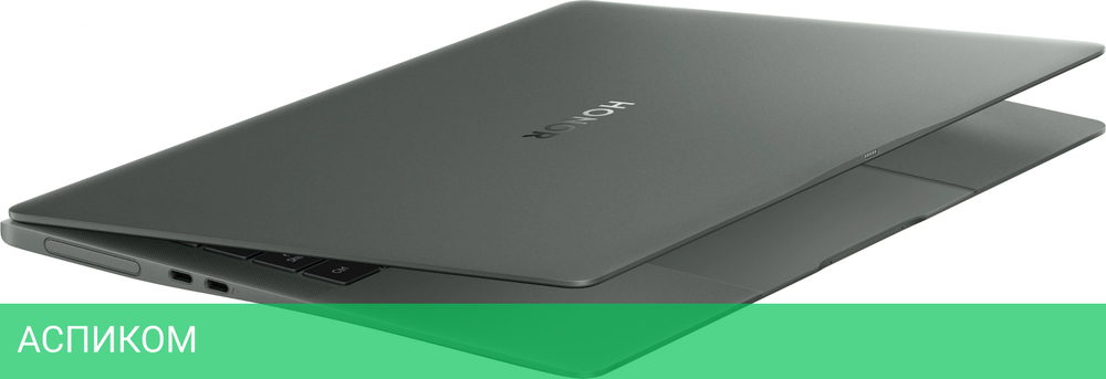 Ноутбук Honor MagicBook Art 14 MRA-721 Core Ultra 7 155H 32Gb SSD1Tb Intel Arc 14.6" OLED Touch 3.1K (3120x2080) Windows 11 Home green WiFi BT Cam (5301AKXL)