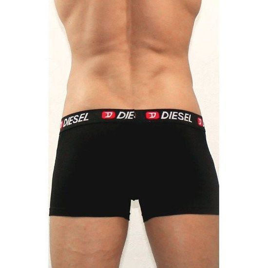 Мужские трусы боксеры черные Diesel Black
