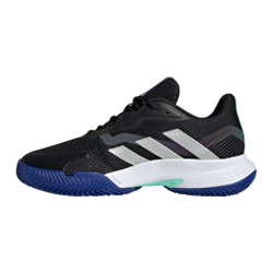 Женские теннисные кроссовки adidas CourtJam Control Clay Court Shoe Women - Black, Silver