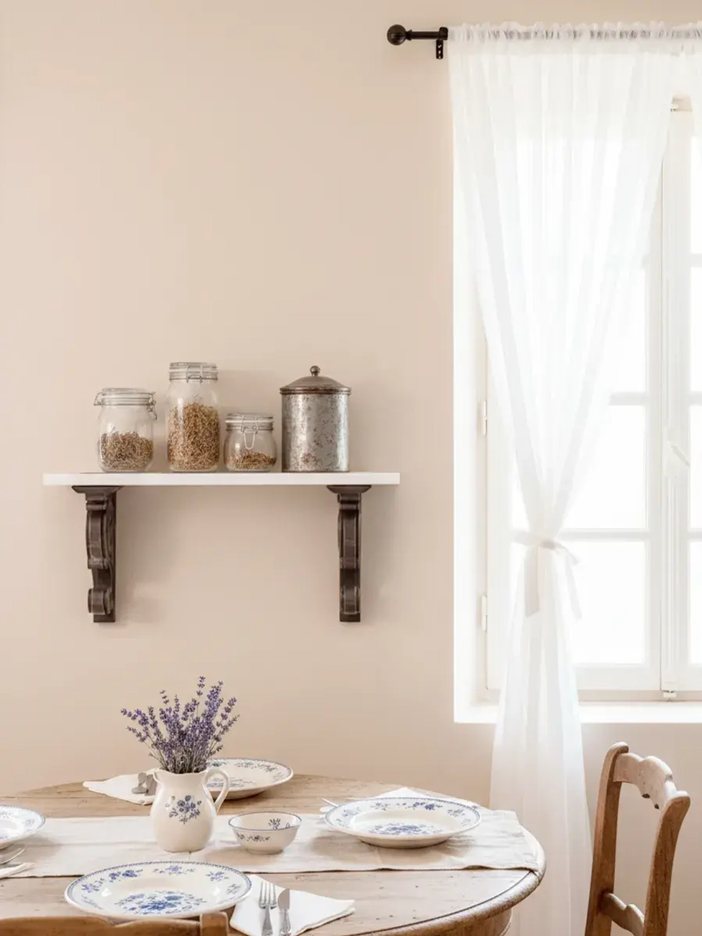 Полка настенная навесная 60 см