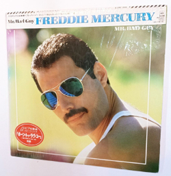 Винтажная виниловая пластинка Freddie Mercury Mr. Bad Guy (Japan 1985)