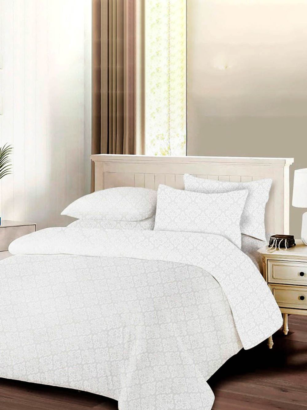 Постельное белье перкаль Сказка "Klassik" 2-спальное Наволочка 50х70 см 2 шт Простынь 240x215 см Пододеяльник 175x215 см