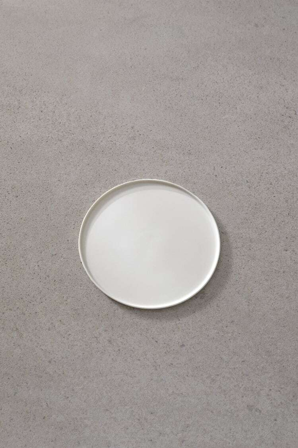 ZARA HOME НАБОР ИЗ 2 ТАРЕЛОК L, БЕЛЫЙ