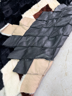 Покрывало меховое ковер из шкуры овчины