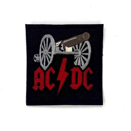 Нашивка AC/DC пушка