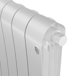 Радиатор биметаллический Royal Thermo Infinity 500 Bianco Traffico VR80 - 10 секц.