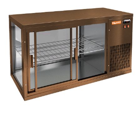 Витрина холодильная HICOLD VRL T 900 R Bronze