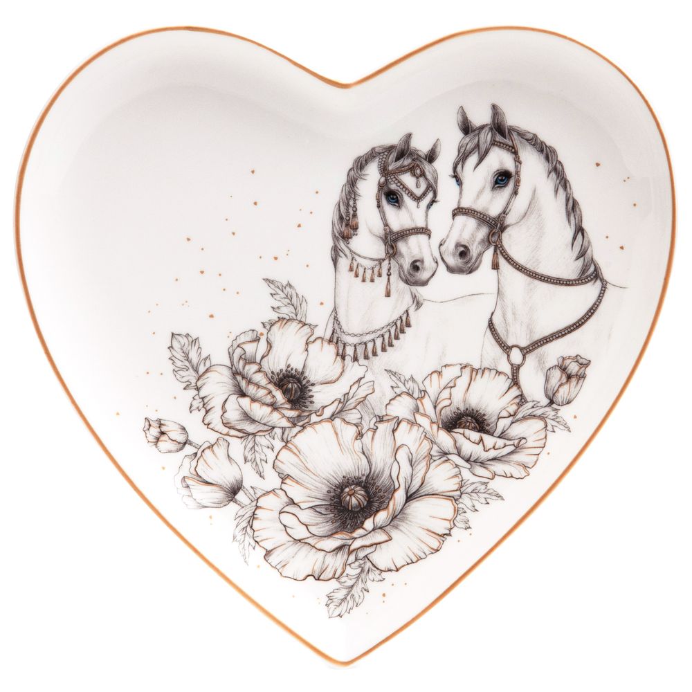 ТАРЕЛКА LEFARD "TOP STYLE" СЕРДЦЕ 15,5*2 СМ (КОР=72ШТ.)