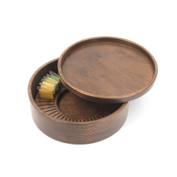 Круглый с подставкой под бобинки