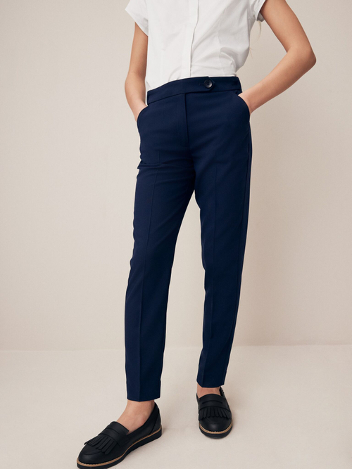 Брюки школьные для девочки Next Q76-882, Темно-синий